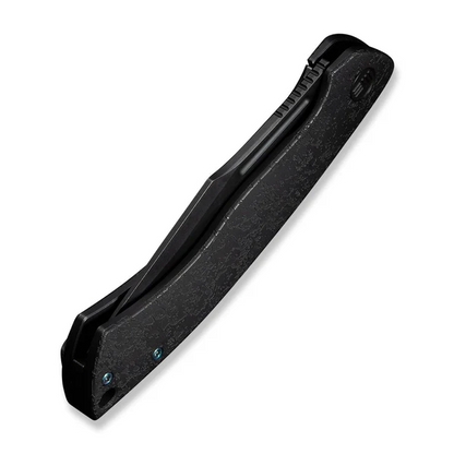 WE Knife Co., Ltd™ Essential Knight Frame Lock WE24003-2 Black Anodized 6AL4V Titanium M390 Stainless Steel Pocket Knife