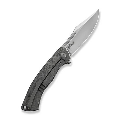 WE Knife Co., Ltd™ Essential Knight Frame Lock WE24003-3 Gray 6AL4V Titanium M390 Stainless Steel Pocket Knife