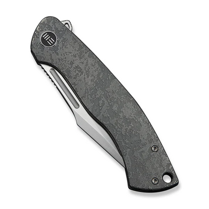 WE Knife Co., Ltd™ Essential Knight Frame Lock WE24003-3 Gray 6AL4V Titanium M390 Stainless Steel Pocket Knife