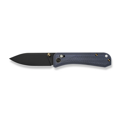 WE Knife Co., Ltd™ Bougie Banter Crossbar Lock WE24009-1 Blue Anodized 6AL4V Titanium CPM S45VN Stainless Steel Pocket Knife