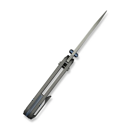 WE Knife Co., Ltd™ Bougie Banter Crossbar Lock WE24009-2 6AL4V Titanium CPM S45VN Stainless Steel Pocket Knife