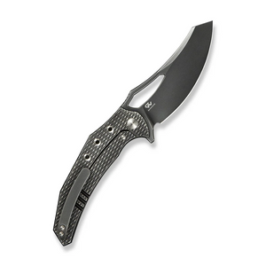WE Knife Co., Ltd™ Epaulette Frame Lock WE24024-4 Gray Anodized 6AL4V Titanium M390 Stainless Steel Pocket Knife