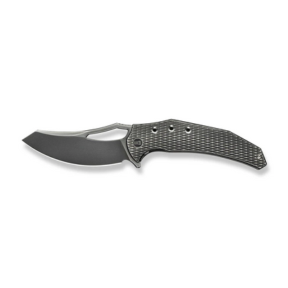 WE Knife Co., Ltd™ Epaulette Frame Lock WE24024-4 Gray Anodized 6AL4V Titanium M390 Stainless Steel Pocket Knife