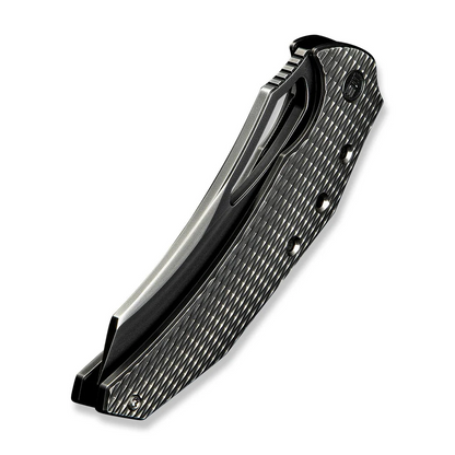 WE Knife Co., Ltd™ Epaulette Frame Lock WE24024-4 Gray Anodized 6AL4V Titanium M390 Stainless Steel Pocket Knife