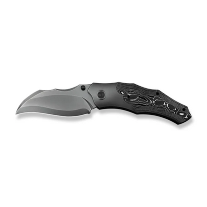 WE Knife Co., Ltd™ Orc Boss Liner Lock WE24042-3 Aluminum Carbon Fiber and Polished 6AL4V Titanium CPM 20CV Stainless Steel Pocket Knife