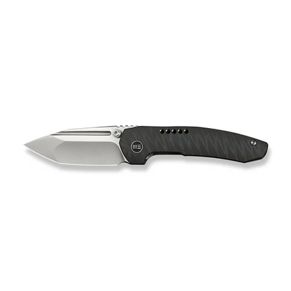 WE Knife Co., Ltd™ Micro Trogon Frame Lock WE24043-3 Tiger Stripe Flamed 6AL4V Titanium M390 Stainless Steel Pocket Knife
