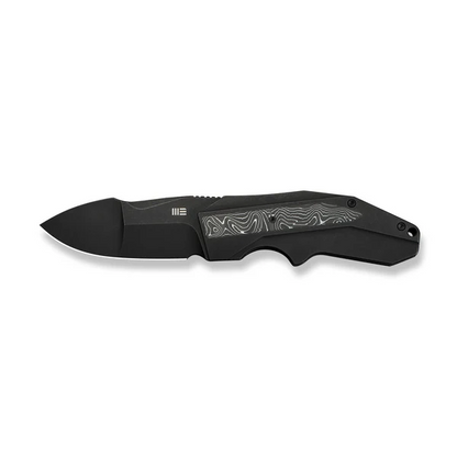 WE Knife Co., Ltd™ Coral Frame Lock WE24044-1 Black Anodized 6AL4V Titanium CPM 20CV Stainless Steel Pocket Knife
