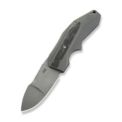 WE Knife Co., Ltd™ Coral Frame Lock WE24044-2 Gray 6AL4V Titanium CPM 20CV Stainless Steel Pocket Knife