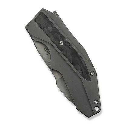 WE Knife Co., Ltd™ Coral Frame Lock WE24044-2 Gray 6AL4V Titanium CPM 20CV Stainless Steel Pocket Knife