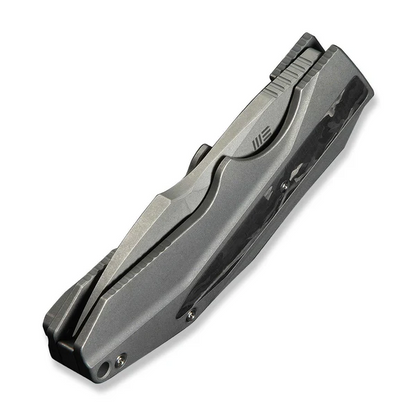 WE Knife Co., Ltd™ Coral Frame Lock WE24044-2 Gray 6AL4V Titanium CPM 20CV Stainless Steel Pocket Knife