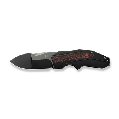 WE Knife Co., Ltd™ Coral Frame Lock WE24044-3 Black Anodized 6AL4V Titanium CPM 20CV Stainless Steel Pocket Knife
