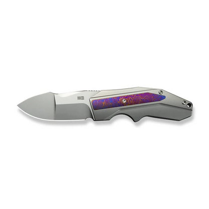 WE Knife Co., Ltd™ Coral Frame Lock WE24044-4 Bead-blasted 6AL4V Titanium CPM 20CV Stainless Steel Pocket Knife