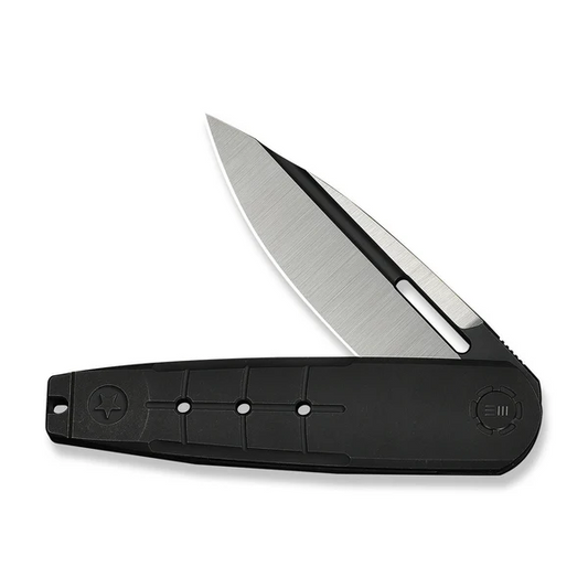 WE Knife Co., Ltd™ Hull Liner Lock WE24046-1 Black Anodized 6AL4V Titanium M390 Stainless Steel Pocket Knife