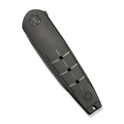 WE Knife Co., Ltd™ Hull Liner Lock WE24046-2 Gray Anodized 6AL4V Titanium M390 Stainless Steel Pocket Knife