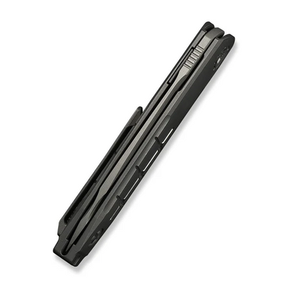 WE Knife Co., Ltd™ Hull Liner Lock WE24046-2 Gray Anodized 6AL4V Titanium M390 Stainless Steel Pocket Knife
