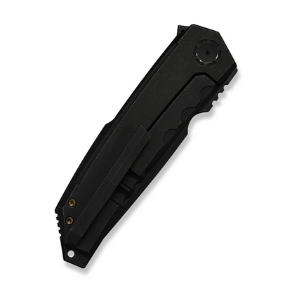 WE Knife Co., Ltd™ Capstan Frame Lock WE24047-1 Black Anodized 6AL4V Titanium M390 Stainless Steel Pocket Knife