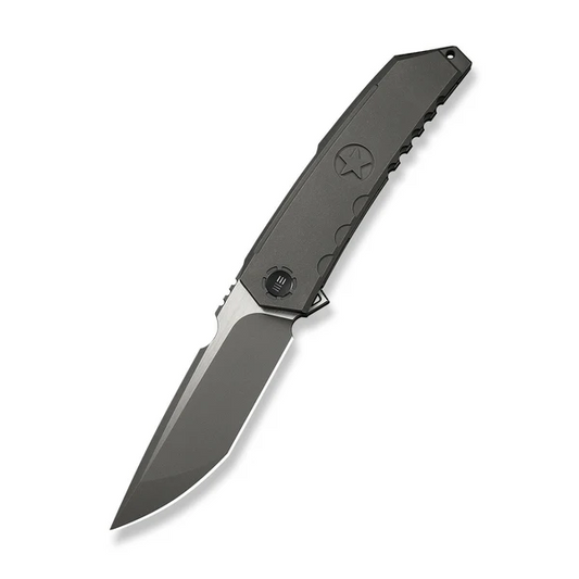 WE Knife Co., Ltd™ Capstan Frame Lock WE24047-2 Gray 6AL4V Titanium M390 Stainless Steel Pocket Knife