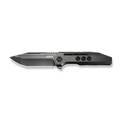 WE Knife Co., Ltd™ Gunwale Frame Lock WE24048-2 Polished Gray 6AL4V Titanium M390 Stainless Steel Pocket Knife