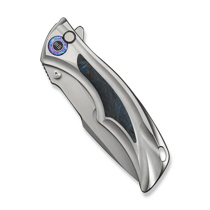WE Knife Co., Ltd™ Tighe Down Button Lock WE24054-1 6AL4V Titanium M390 Stainless Steel Pocket Knife