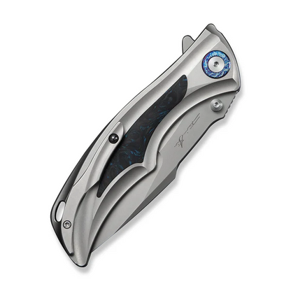 WE Knife Co., Ltd™ Tighe Down Button Lock WE24054-1 6AL4V Titanium M390 Stainless Steel Pocket Knife