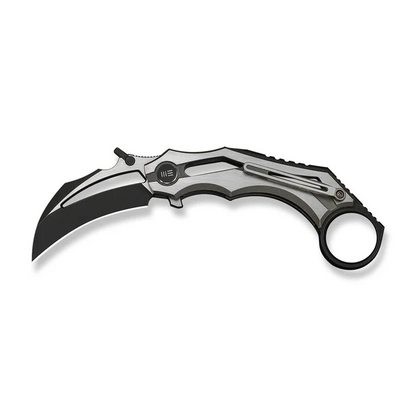 WE Knife Co., Ltd™ Cryonix Liner Lock Karambit WE24070-3 Satin & Bronze Anodized 6AL4V Titanium M390 Stainless Steel Pocket Knife