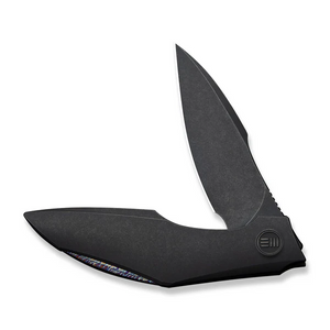 WE Knife Co., Ltd™ Krait Snake Liner Lock WE24084-1 Black Anodized 6AL4V Titanium M390 Stainless Steel Pocket Knife