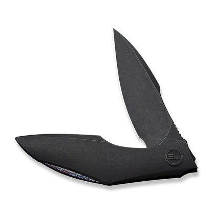 WE Knife Co., Ltd™ Krait Snake Liner Lock WE24084-1 Black Anodized 6AL4V Titanium M390 Stainless Steel Pocket Knife