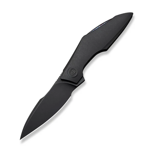 WE Knife Co., Ltd™ Krait Snake Liner Lock WE24084-1 Black Anodized 6AL4V Titanium M390 Stainless Steel Pocket Knife