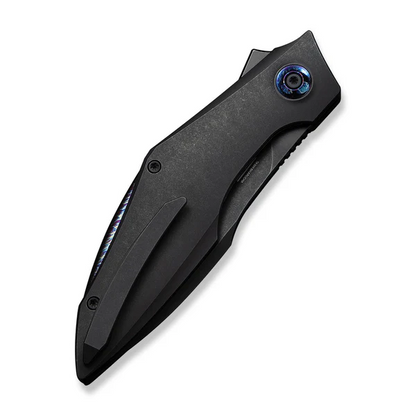 WE Knife Co., Ltd™ Krait Snake Liner Lock WE24084-1 Black Anodized 6AL4V Titanium M390 Stainless Steel Pocket Knife