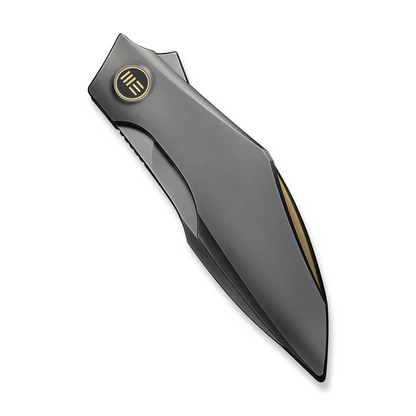 WE Knife Co., Ltd™ Krait Snake Liner Lock WE24084-3 Gray 6AL4V Titanium M390 Stainless Steel Pocket Knife