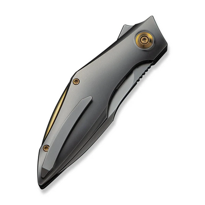 WE Knife Co., Ltd™ Krait Snake Liner Lock WE24084-3 Gray 6AL4V Titanium M390 Stainless Steel Pocket Knife