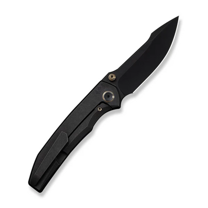 WE Knife Co., Ltd™ Ryson Frame Lock WE24086-1 Black Anodized 6AL4V Titanium M390 Stainless Steel Pocket Knife
