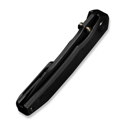 WE Knife Co., Ltd™ Ryson Frame Lock WE24086-1 Black Anodized 6AL4V Titanium M390 Stainless Steel Pocket Knife
