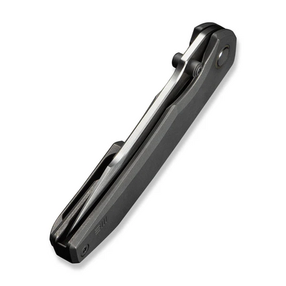 WE Knife Co., Ltd™ Ryson Frame Lock WE24086-2 Dark Gray Anodized 6AL4V Titanium M390 Stainless Steel Pocket Knife