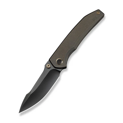 WE Knife Co., Ltd™ Ryson Frame Lock WE24086-3 Bronze Anodized 6AL4V Titanium M390 Stainless Steel Pocket Knife