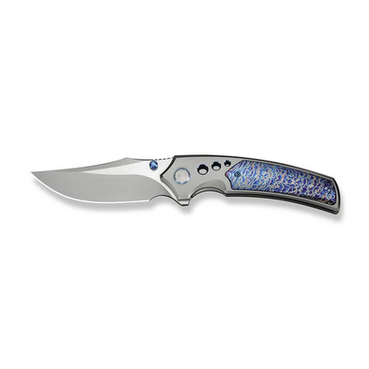 WE Knife Co., Ltd™ Skynix Frame Lock WE24087-2 Gray 6AL4V Titanium and Flamed 6AL4V Titanium M390 Stainless Steel Pocket Knife