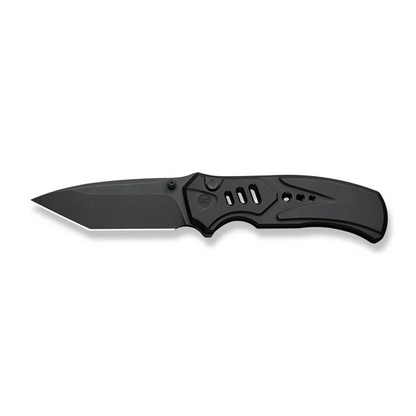WE Knife Co., Ltd™ Zentron Button Lock WE24094-1 Black Anodized 6AL4V Titanium M390 Stainless Steel Pocket Knife