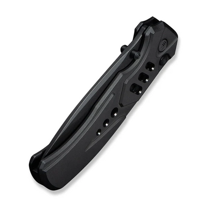 WE Knife Co., Ltd™ Zentron Button Lock WE24094-1 Black Anodized 6AL4V Titanium M390 Stainless Steel Pocket Knife