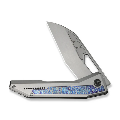 WE Knife Co., Ltd™ Inceptus Frame Lock WE25017-2 Gray 6AL4V Titanium M390 Stainless Steel Pocket Knife