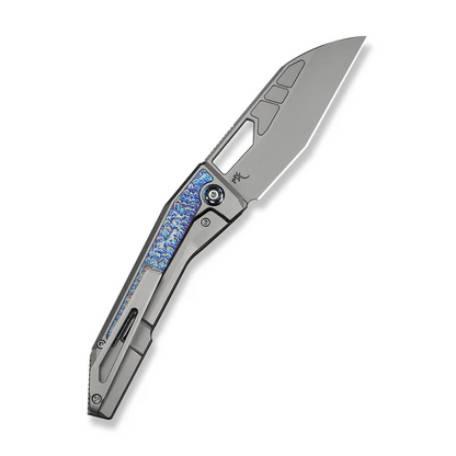 WE Knife Co., Ltd™ Inceptus Frame Lock WE25017-2 Gray 6AL4V Titanium M390 Stainless Steel Pocket Knife