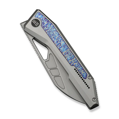 WE Knife Co., Ltd™ Inceptus Frame Lock WE25017-2 Gray 6AL4V Titanium M390 Stainless Steel Pocket Knife