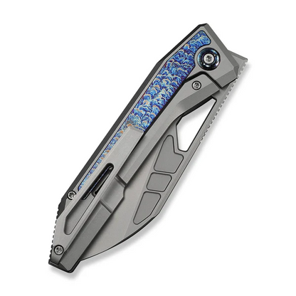 WE Knife Co., Ltd™ Inceptus Frame Lock WE25017-2 Gray 6AL4V Titanium M390 Stainless Steel Pocket Knife