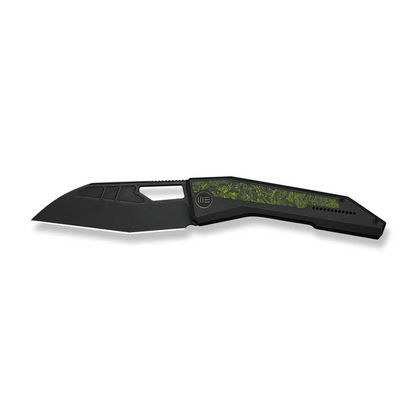 WE Knife Co., Ltd™ Inceptus Frame Lock WE25017-3 Black Anodized 6AL4V Titanium M390 Stainless Steel Pocket Knife