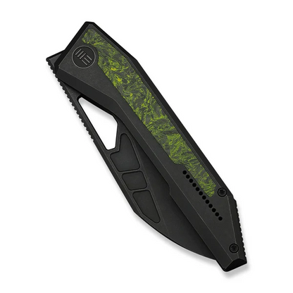WE Knife Co., Ltd™ Inceptus Frame Lock WE25017-3 Black Anodized 6AL4V Titanium M390 Stainless Steel Pocket Knife