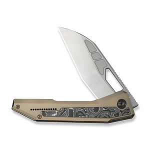 WE Knife Co., Ltd™ Inceptus Frame Lock WE25017-4 Champagne Anodized 6AL4V Titanium M390 Stainless Steel Pocket Knife