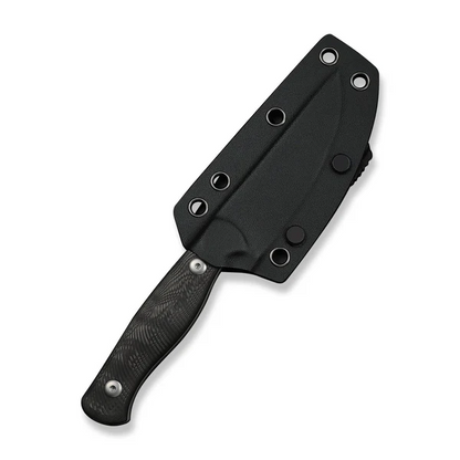 WE Knife Co., Ltd™ Notchline Fixed Blade WE25047-1 Rose Carbon Fiber CPM S35VN Stainless Steel Knife