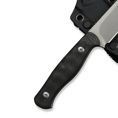 WE Knife Co., Ltd™ Notchline Fixed Blade WE25047-1 Rose Carbon Fiber CPM S35VN Stainless Steel Knife