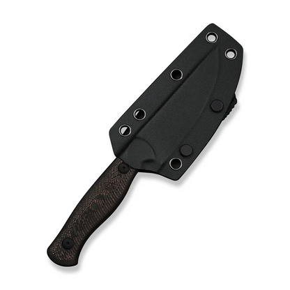 WE Knife Co., Ltd™ Notchline Fixed Blade WE25047-2 Copper Foil Carbon Fiber CPM S35VN Stainless Steel Knife