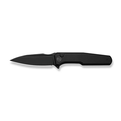 WE Knife Co., Ltd™ Dressytak Button Lock WE25059-1 Black Anodized 6AL4V Titanium M390 Stainless Steel Pocket Knife