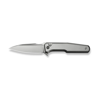 WE Knife Co., Ltd™ Dressytak Button Lock WE25059-2 Gray 6AL4V Titanium M390 Stainless Steel Pocket Knife